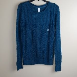 Aeropostate Chenille cane sweater  new with tags